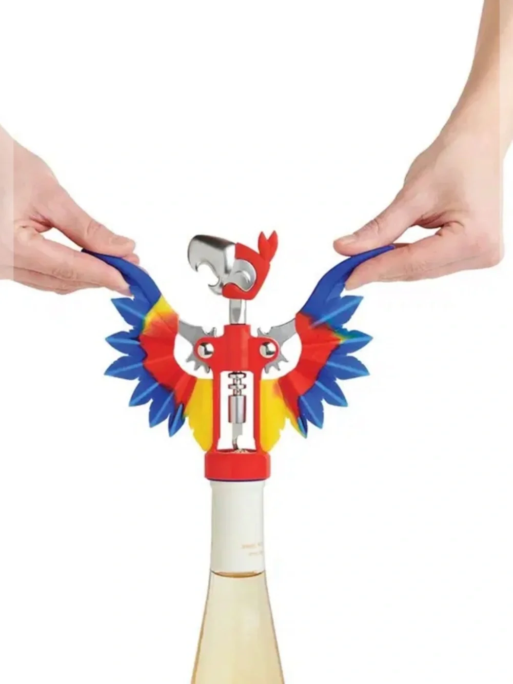 OTOTO VIBRANT PARROT NOVELTY BAR TOOL OPENER KITCHEN TOOL